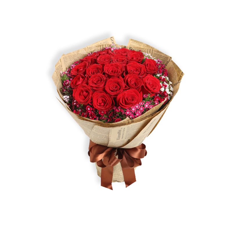 Bó hoa hồng đỏ - Tình Yêu Thăng hoa