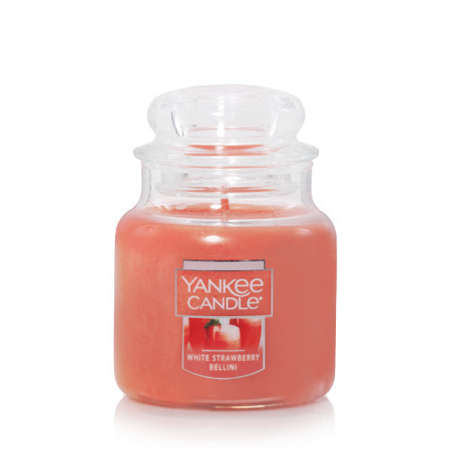 Nến Hũ Yankee Candle White Strawberry Bellini