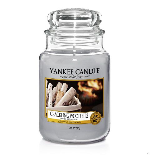 Nến thơm Yankee Candle Crackling Wood Fire