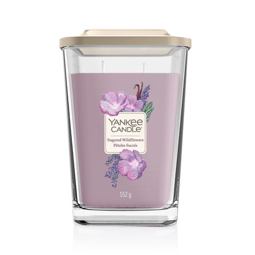 Nến thơm Yankee Candle Elevation Sugared Wildflower