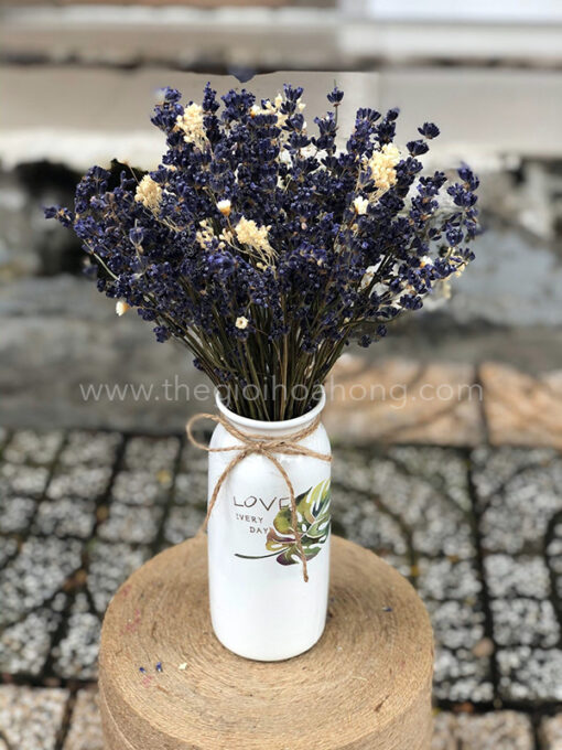 Bình hoa lavender khô - L0073