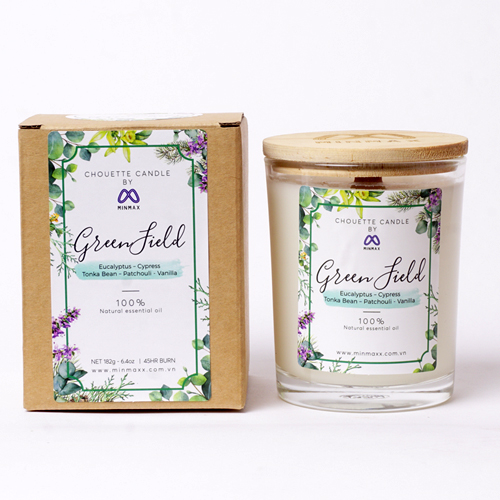 Nến thơm Chouette Candle Green Field