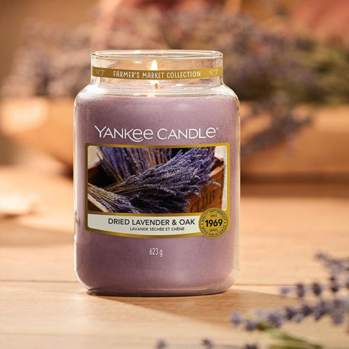 Nến Hũ Yankee Candle Dried Lavender & Oak