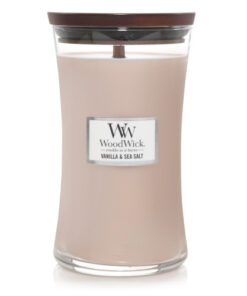 Nến WoodWick Vanilla & Sea Salt Hourglass