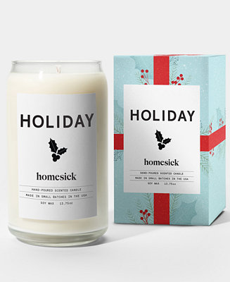 Holiday Scented Candle by Homesick Candles