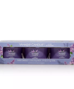 Set 3 nến Yankee Candle Minis LiLac Blossoms