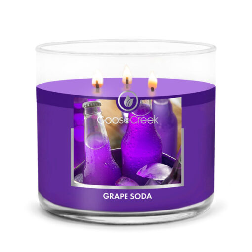 Nến thơm Goose Creek Grape Soda Large 3-Wick Candle