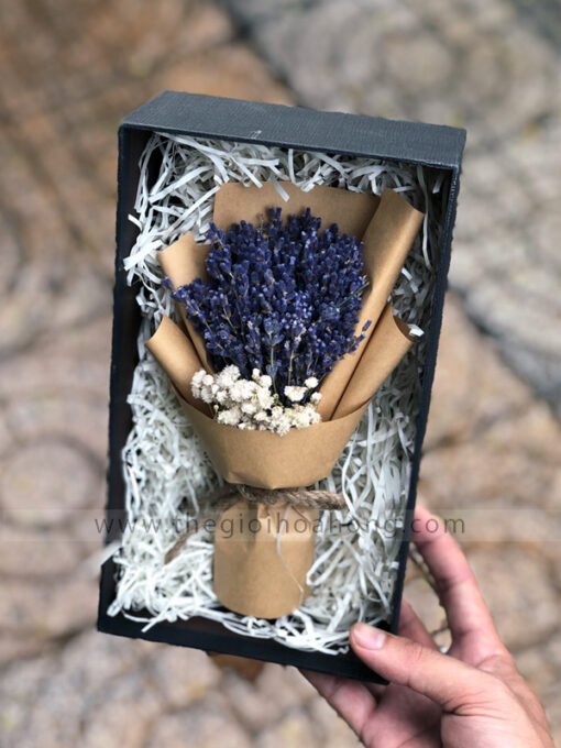 Bó hoa lavender mini L0078