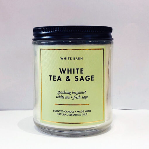 Nến thơm White Tea & Sage SINGLE WICK CANDLE